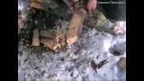 огонь от проволоки метод трения