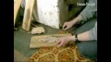 Огонь, катанием ваты с золой