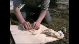 Огонь катанием ваты. Классика.