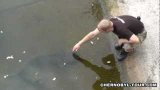 Поклевка сома