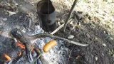 Рыбалка на карася + суп на костре