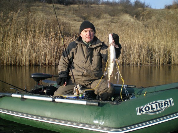 Январьская щука. Закрытие сезона2011-2012.