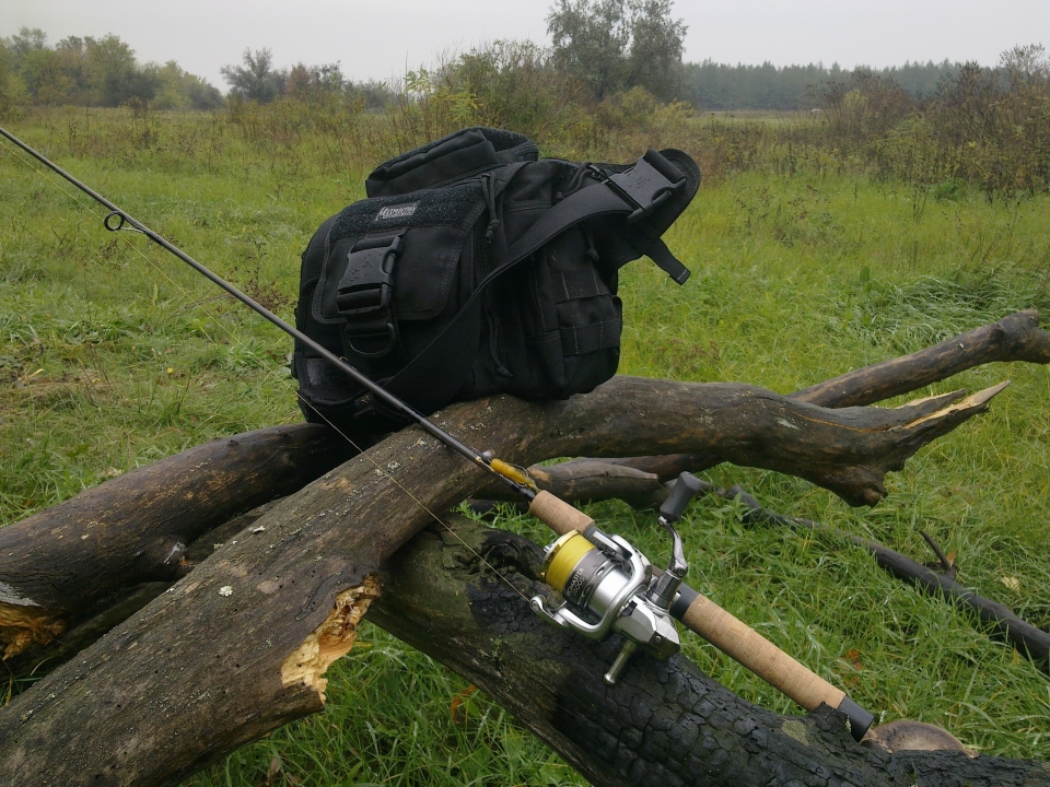 Сумка Maxpedition - карманов на все случаи жизни.