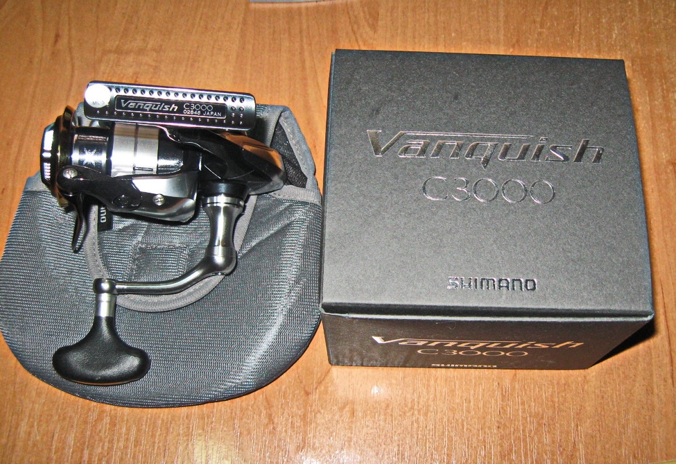 Еще одна моя рыбацкая мечта сбылась: легендарная катушка  Shimano Vanquish 12 C3000.