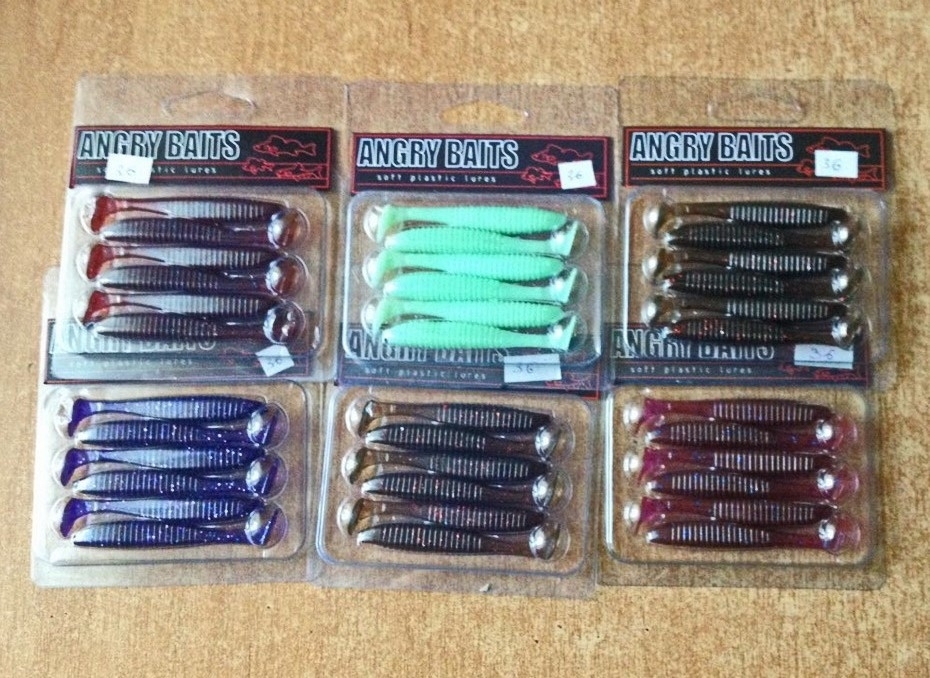 Силикон от (Angry Baits-Shiner 3&quot;).