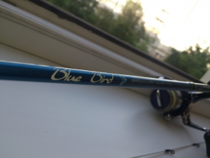 Blue Bird 1-7 + Shimano Nexave 1000 FB шнур Salmo Elite Braid YELLOW 0,08mm