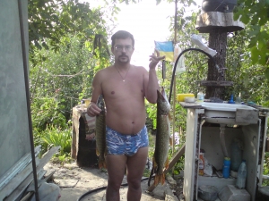 2.7+0.9kg.конец Августа-устье р.Ингулец.